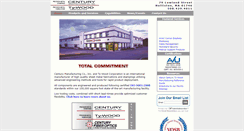 Desktop Screenshot of century-tywood.com